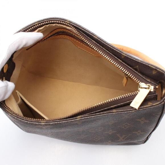 LOUIS VUITTON Brown Monogram Leather Shoulder Bag - Picture 4 of 10